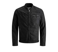 JACK & JONES Faux Suede Jacket Faux Suede Jacket Jet Black l Jet Black L