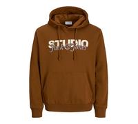 JACK & JONES Felpa beige chiaro / blu chiaro / terra d'ombra Uomo JACK & JONES L