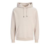 JACK & JONES Felpa con Cappuccio Uomo, Crema, L