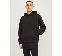 JACK & JONES Jjeurban Edge Sweat Hood Noos Felpa con Cappuccio, Nero, XL Uomo
