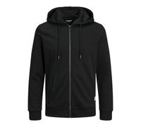 JACK & JONES Giacca di felpa nero, Taglia XS