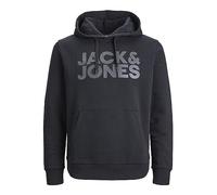 Jack & Jones Corp Logo Hoodie Nero S Uomo