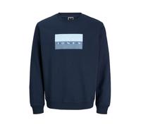JACK & JONES Felpa 'JCOFUSION' navy / opale / blu chiaro Uomo JACK & JONES XL