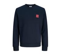 Jack&Jones felpa girocollo uomo blu S