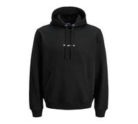 JACK & JONES Felpa 'JORNorrebro' nero / bianco Uomo JACK & JONES M nero / bianco