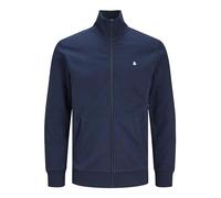 Jack & Jones Felpa Uomo Paulos Sweat Zip Pls, Giacca Blu Navy., 6XL