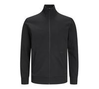 Jack & Jones Paulos Felpa Zip Pls Maglia di Tuta, Nero, 4XL Uomo