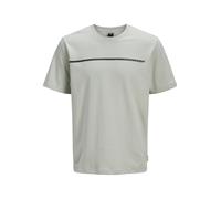 JACK & JONES Full Branding Tee SS Crew Noos Jcofusion-Maglietta a Maniche Corte con Logo, Grigio Acqua, S Uomo
