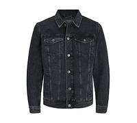 JACK & JONES Giacca di mezza stagione 'JJJean' nero denim, Taglia L