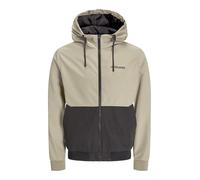 Jack & Jones Giacca Corta Uomo, Coriandolo. Dettagli: Nero/Bianco, XXL