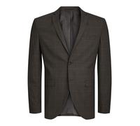 JACK & JONES Jprsolaris Check Blazer Sn, Blazer Uomo, Chocolate Torte/Checks:super Slim Fit, 50