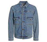 Jack & Jones Jjikevin Jjjacket CJ 703 Pcw Ln Giacca di Jeans, Blu Denim_6777, L Uomo