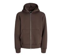 JACK & JONES Giacca di felpa cioccolato Uomo JACK & JONES M cioccolato