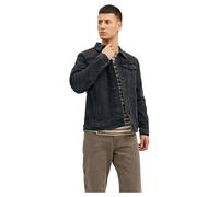 JACK & JONES Giacca, Black Denim, S Uomini