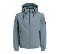 Jack & Jones - Jjebasic Softshell hood Noos Grigio - Abbigliamento XL Grigio