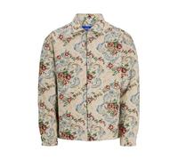 JACK & JONES Giacca di mezza stagione 'JACKSON' sabbia / blu chiaro / borgogna / bianco Uomo JACK & JONES M