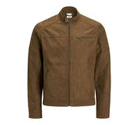 Jack Jones Giacca in pelle JJEROCKY in Marrone XS