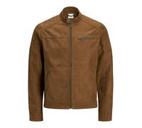 Jack Jones Giacca in pelle JJEROCKY in Marrone M