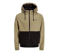 JACK & JONES Giacca di mezza stagione 'JJERush' marrone chiaro / nero Uomo JACK & JONES XL marrone chiaro / nero