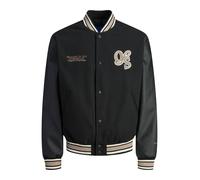 JACK & JONES Giacca di mezza stagione 'JORMeadowns' mocca / nero / bianco Uomo JACK & JONES L