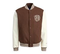 JACK & JONES Giacca di mezza stagione 'JORMeadowns' stucco / rosso ruggine / bianco Uomo JACK & JONES XXL