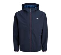 JACK & JONES Giacca di mezza stagione 'JPRBLUALVES' blu notte / rosso / bianco Uomo JACK & JONES XXL