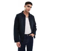 Jack & Jones - Giacca harrington in camoscio sintetico blu navy XS