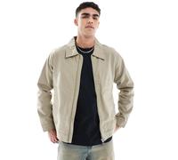 Jack & Jones - Giacca harrington oversize color panna-Bianco XS