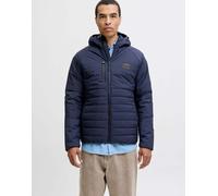 Jack & Jones - Giacca ibrida color sky captain-Grigio XXL