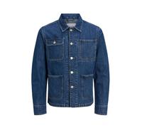 Jack & Jones - Giacca in Denim Blu a Maniche Lunghe - - Jackets - Uomo - Blu - S