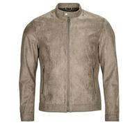 Jack & Jones Giacca in pelle JJEROCKY CLEAN JACKET in Beige EU S