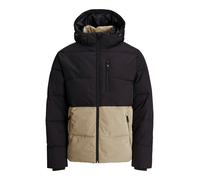 JACK & JONES Giacca invernale 'EOWEN' beige / nero Uomo JACK & JONES XXL