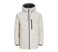 JACK & JONES Giacca invernale grigio chiaro / nero Uomo JACK & JONES XXL grigio chiaro / nero