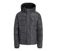JACK & JONES Giacca invernale grigio scuro / bianco Uomo JACK & JONES XL