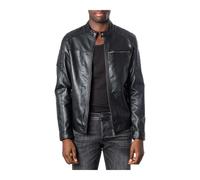Jack & Jones - Giacca Moto in Ecopelle - - Jackets - Uomo - Nero - S