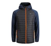 JACK & JONES Giacca trapuntata leggera, nero. blu marino, S