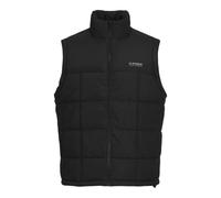 JACK & JONES Gilet da uomo Jjben Square, Nero, XL