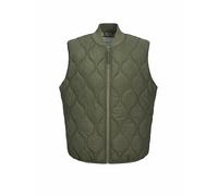 JACK & JONES Gilet trapuntato JJKODA oliva | M