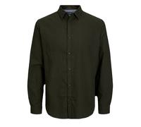 Jack & Jones Gingham Twill Shirt - Camicia A Quadri Verde - Taglia S Uomo