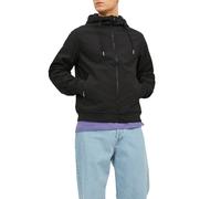 Jack&Jones giubbino uomo con cappuccio nero S