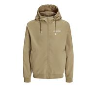 JACK & JONES Jjerush Hood Bomber Noos Giacca Corta, Crockery/Dettagli: Solido, L Uomo
