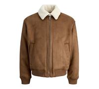 JACK & JONES Jprccluke Bomber Jacket Sn, Toffee, X_s, caramella mou, x_s