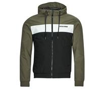 Jack & Jones Giubbotto JJERUSH HOOD BOMBER in Multicolore EU M