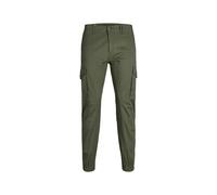 Jack Jones Green Cotton Skinny Pants - W30 | L30
