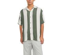 Jack Jones Green Viscose Shortsleeve Shirt - IT46 | M