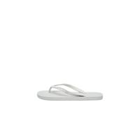 Jack & Jones - Infradito color bianco sporco con logo-Neutro 42-43