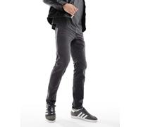 Jack & Jones Intelligence - Glenn - Jeans slim affusolati lavaggio nero W34 L30