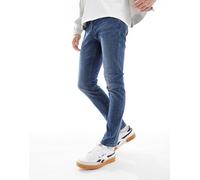 Jack & Jones Intelligence - Glenn - Jeans slim lavaggio blu medio W28 L30