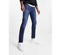 Jack & Jones Intelligence - Liam - Jeans slim fit lavaggio medio-Blu W36 L36