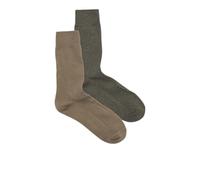 JACK & JONES Jac Premium Socks 2 Pack Noos Calzini, Noce. Confezione: Oliva Night Melange, Taglia Unica Uomo